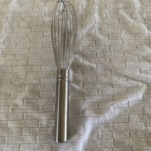 Pampered Chef Stainless Steel Whisk # 2475 10"